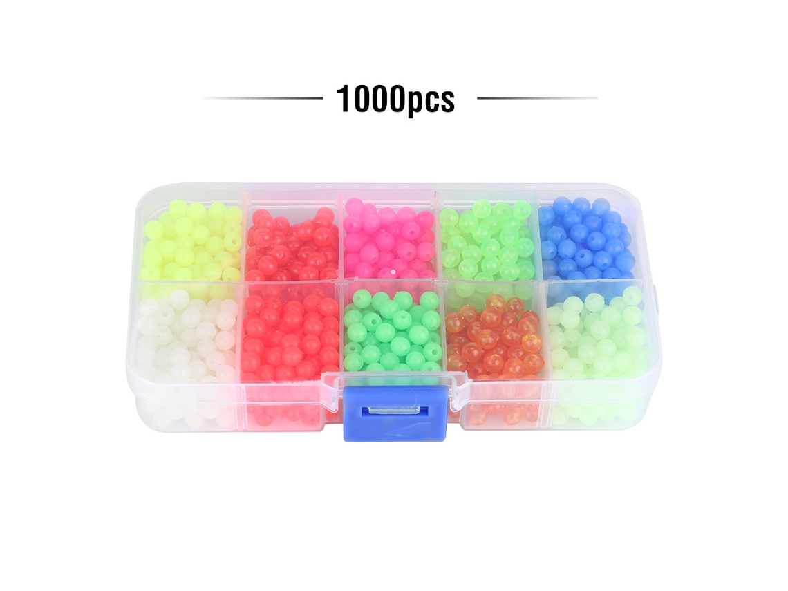 Miçangas Luminescentes Para Pesca 1000un
