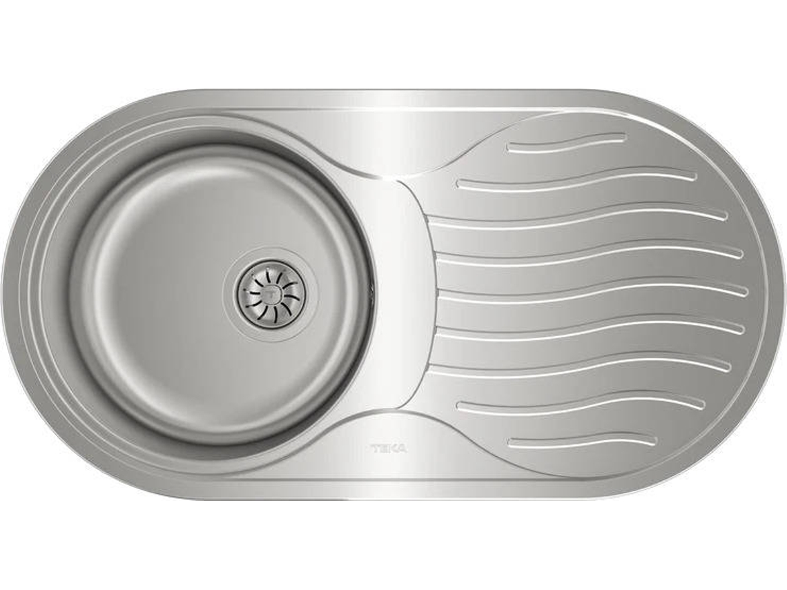 Lava-Loiças TEKA DR 80 1C 1E (44 x 16 x 84 cm - Encastre - Inox)