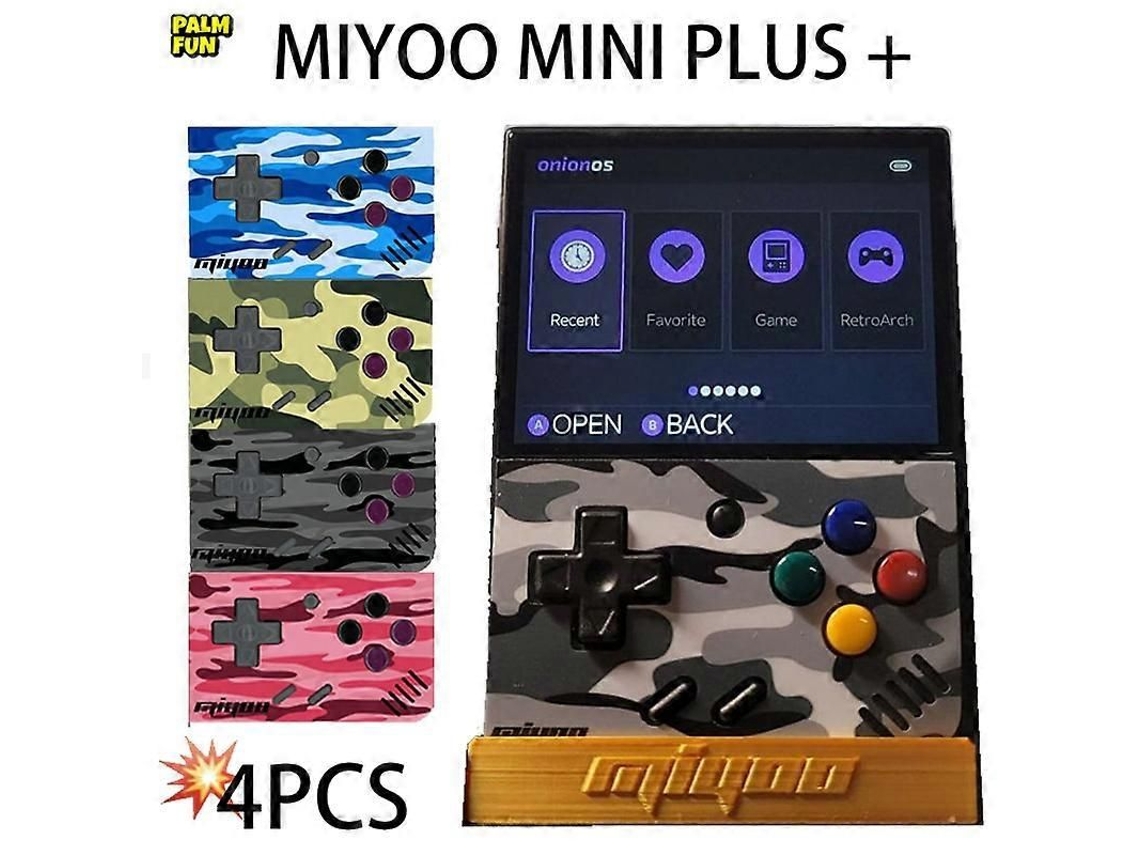 Miyoo Mini Plus V3 Game Console Capa Protetora, Retro, 3,5 Polegadas | GOKOCO