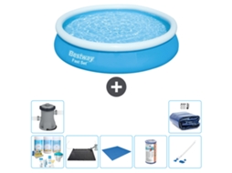 Bestway Piscina Bestway Fast Set Redonda - 366x76 Cm - 8-peças S21389