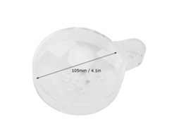 Alimentador De Aquário, Tigela De Acrílico Transparente Com Ventosa Para Peixes E Camarões, Acessórios Para Banheiro Pendurados, F Aquaforge