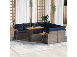 Garden Sofa Set, Garden Sofa Sets Vidaxl Cinzeto Rattan / Vime (n/a)