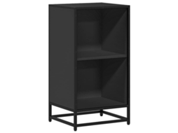 Book Cabinet, Book Cabinets Vidaxl Preto Madeira Processada (n/a)