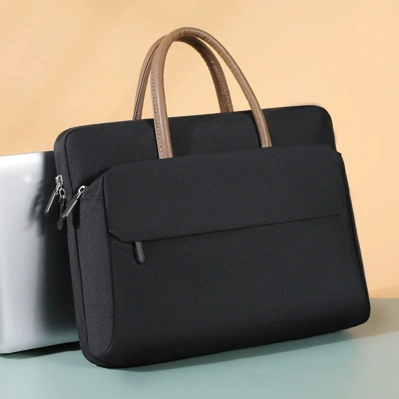 Bolsa Para Laptop De 15 A 16 Polegadas, Leve E Impermeável Computador, Preta.-aquaforge