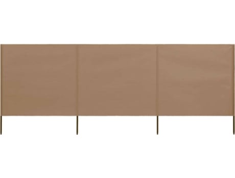 Para-Vento  (Castanho - Tecido - 400x80 cm)