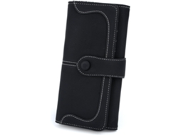 Carteira De Mão Clutch Para Mulher - Bolsa De Festa E Lazer - Preto