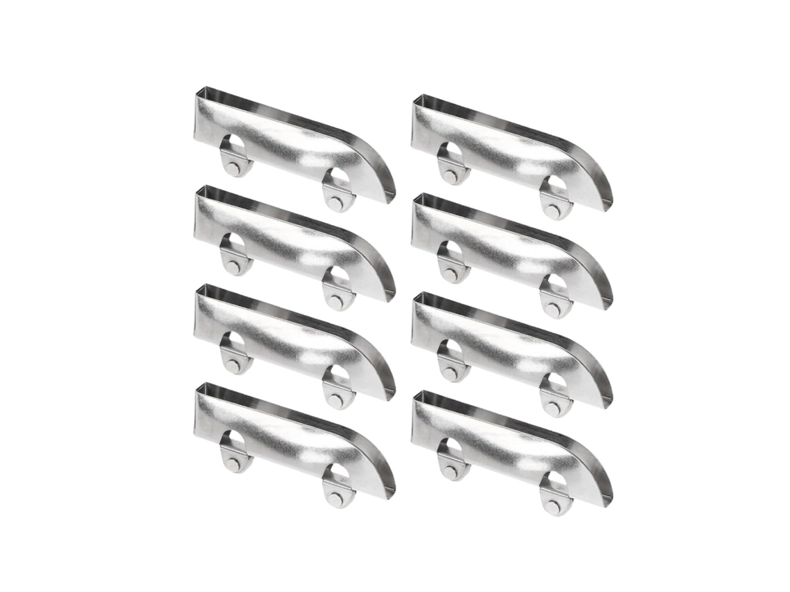 Conjunto De 12 Roletes Deslizantes Para Gavetas E Portas Vidro, Em Aço, Com Rodas Suaves