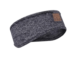 Fones de ouvido sem fio para som, faixa de cabeça Bluetooth com alto-falante, capa-olho para som de viagem com microfone.