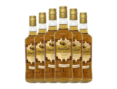 Whisky Blended HIGHLANDER SCOTCH Highlander Scotch (0.7 L - 6 Unidades)