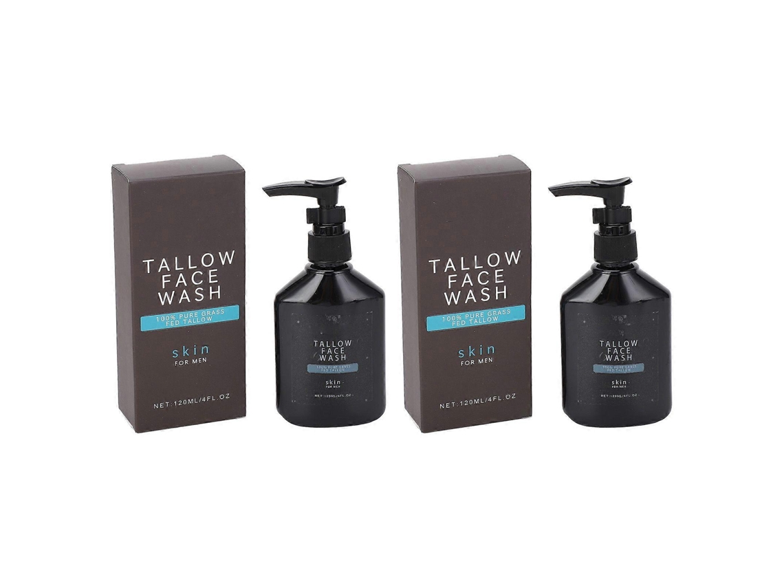 Último Modelo De 2025, 2 Unidades, 120 Ml, Sabonete Facial Diário Para Homens, Nutritivo E Reparador Da Pele...