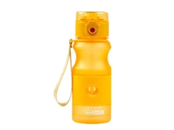 Garrafa de água esportiva transparente antiderrapante de 420ml (modelo 2026), bonita e portátil, ideal para esportes e viagens.