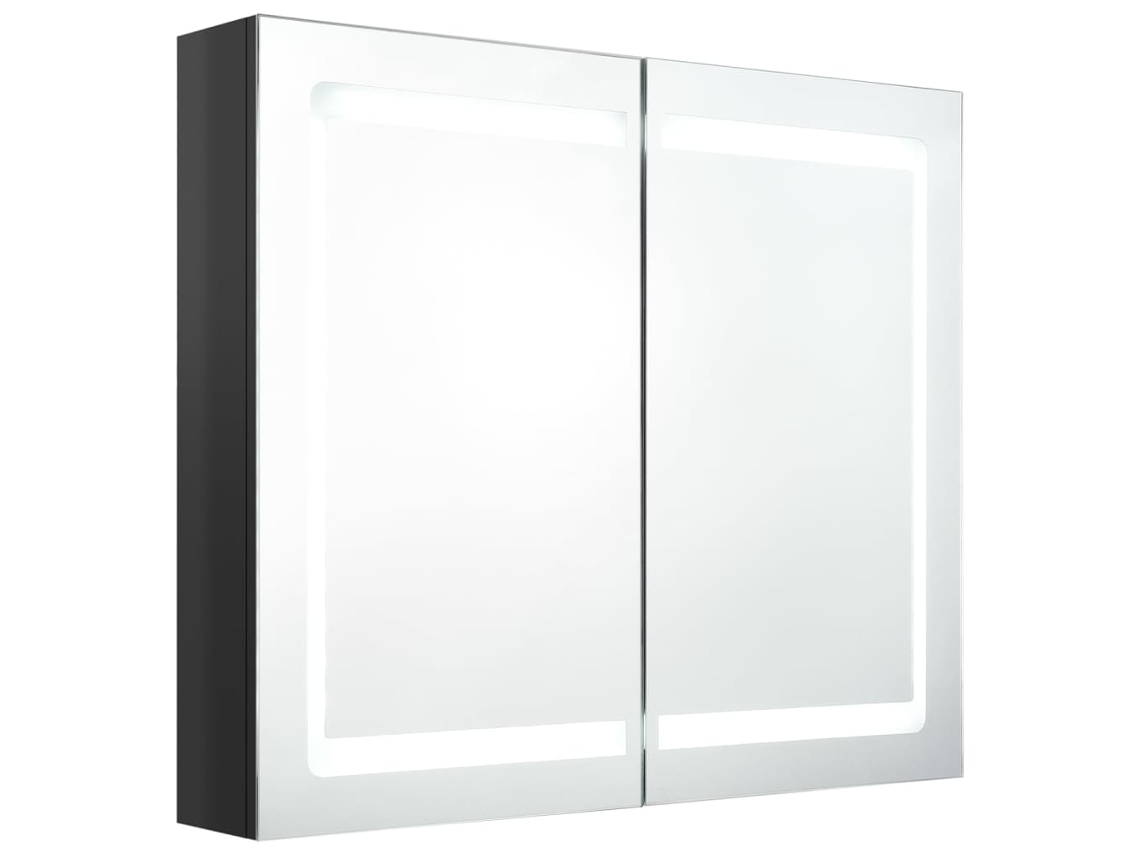 Bathroom Cabinet, Bathroom Cabinets Vidaxl Preto Mdf (n/a)