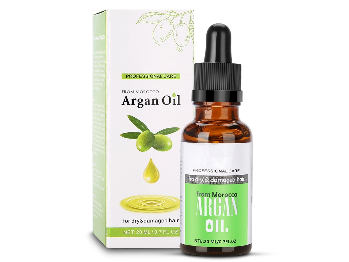 Óleo Essencial De Cuidado Com Cabelos Crespos 20ml Hidratação E Reparo Profissional