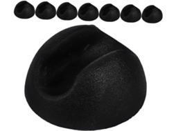 Loorgvel 8 Peças Protetores De Pés Cadeira Antiderrapantes Em Pvc Para Cadeiras Metal Fácil Instalação