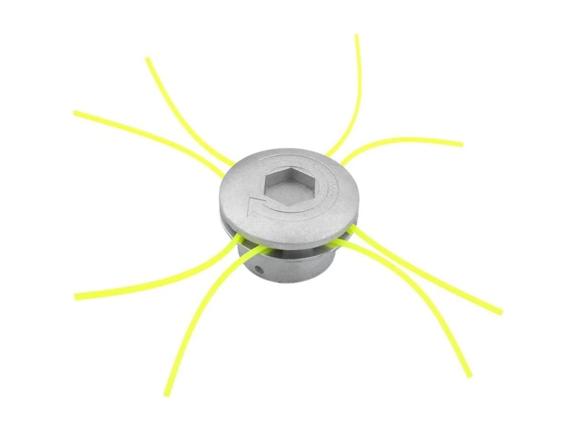 Cabeça De Desbravador De Relva Universal De Alumínio Para Cortadeira De Jardim Acessório De Ferramenta Elétrica