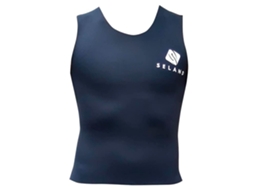 Colete Neoprene Ajb 3 Mm Preto Sseland
