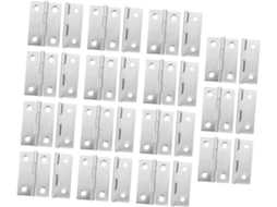 Conjunto De 30 Dobradiças Aço Inoxidável Para Portas, Janelas E