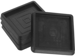 Conjunto De 4 Almofadas Quadradas De Borracha Antiderrapantes Para Móveis, Multifuncionais,