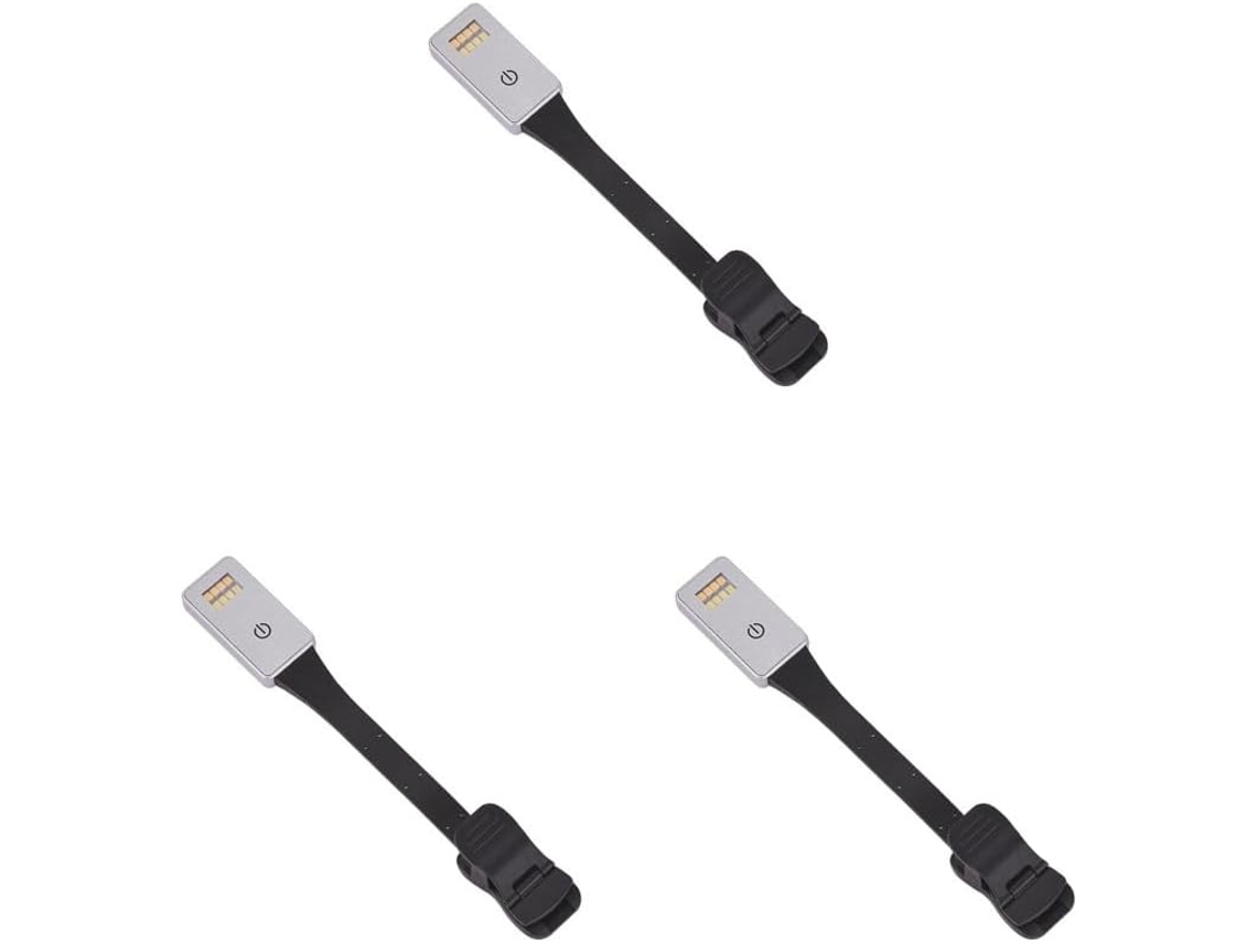 Conjunto De 3 Luminárias Leitura Recarregáveis Para Crianças, Ideais Para Piano Em Casa E Sala De Estar