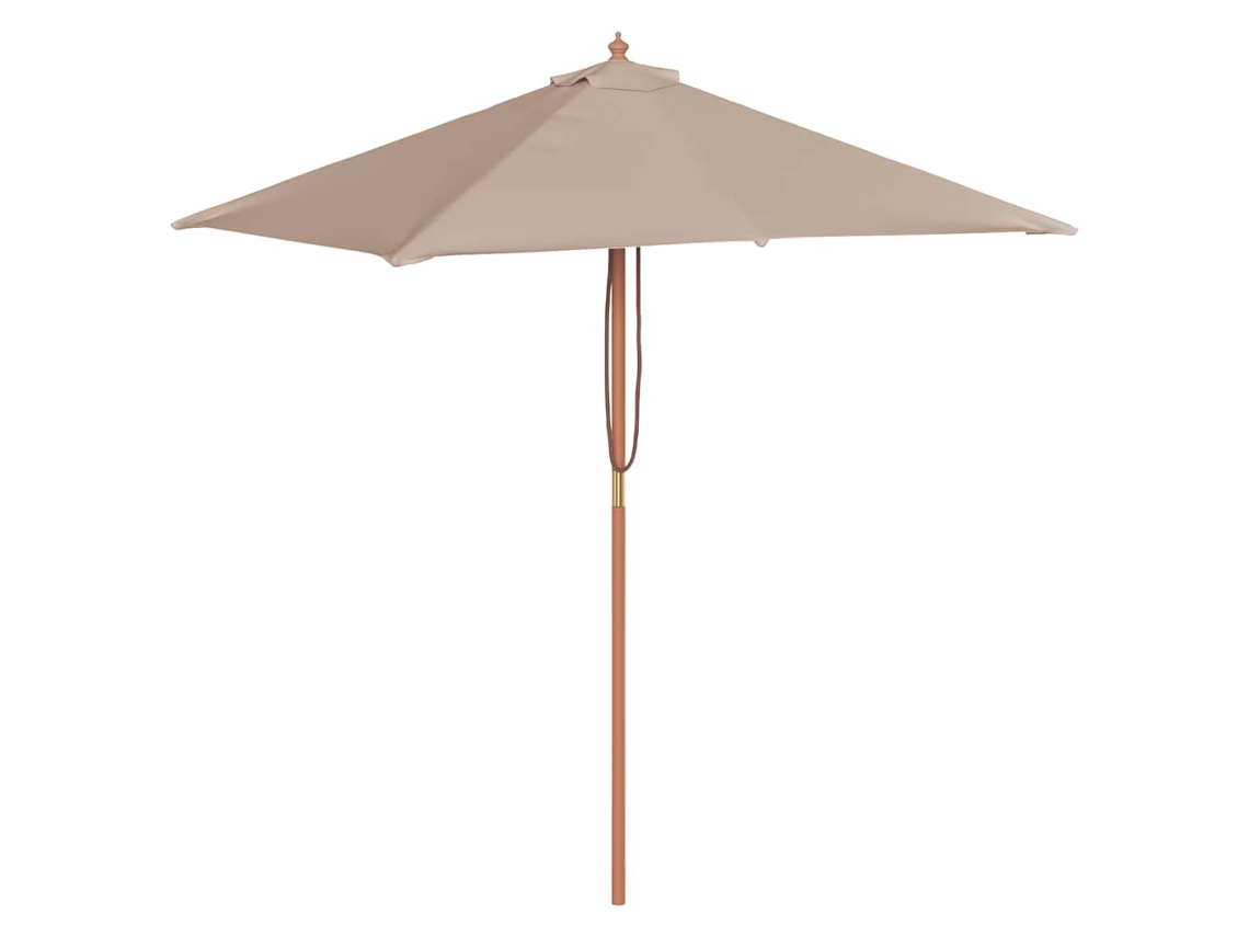 Parasol, Parasols Vidaxl Cinzento-acastanhado Tecido (n/a)
