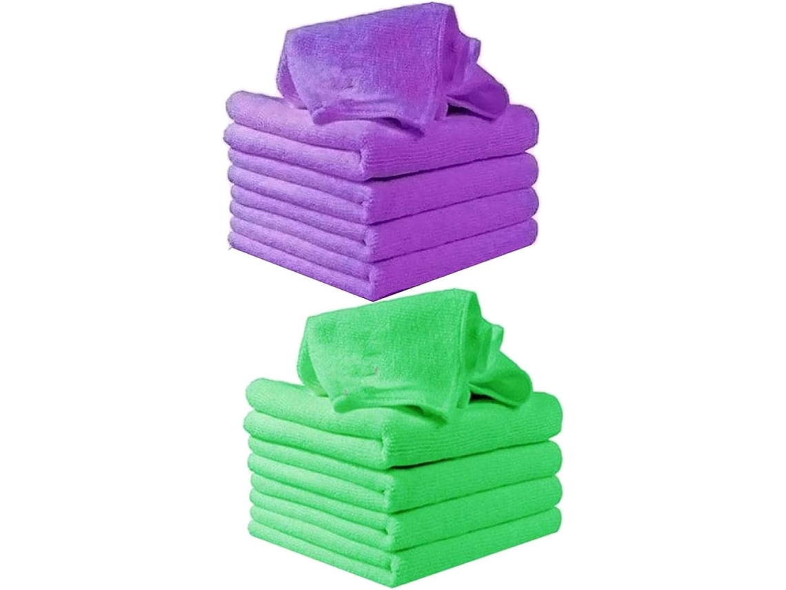 Conjunto De 16 Toalha Com Capuz, Superabsorvente De Secagem Rápida