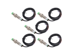 5 Peças de Sensor Indutivo de Proximidade M12 NPN N.C. IP65 | S/MARCA