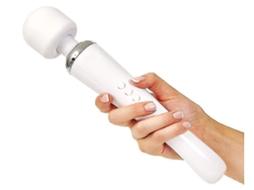 Massageador sem fio - A energia de vibração terapêutica mais poderosa - USB - Branco