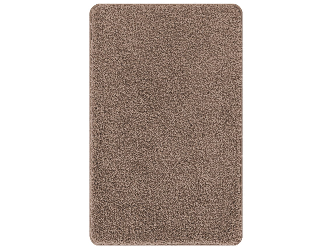 Conjunto 1 Tapete De Banho Antiderrapante Vidaxl Castanho Polipropileno (50 X 80 Cm)