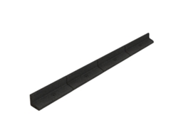 Borda Flexível para Jardim 28x1,2 m Preta com Martelo de Borracha, Estacas e Conectores, MONSTERSHOP