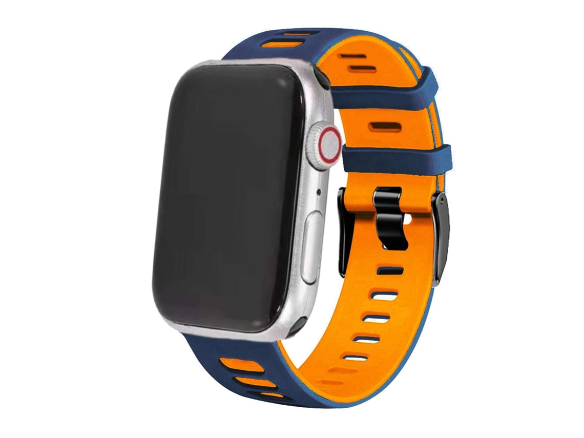 Bracelete Pioneer para Apple Watch Series Se 40Mm Azul e Laranja