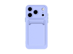 Capa Para Iphone 17 Pro Com Compartimento Para Cartão E Botões Contrastantes hw