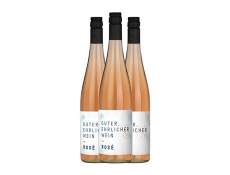 Vinho rosé DEUX AMIS Guter Ehrlicher Rosé Pinot Preto Mosel (0.75 L - 3 Unidades)