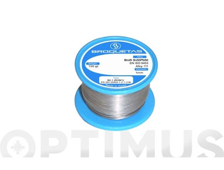Fio de solda de estanho 50Sn/ 50Pb BROQUETAS