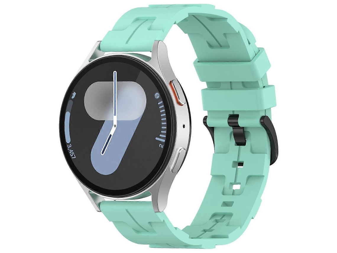 Pulseira De Silicone Kalebol, Cor Sólida, Com Fivela Preta E Ponta Arredondada.