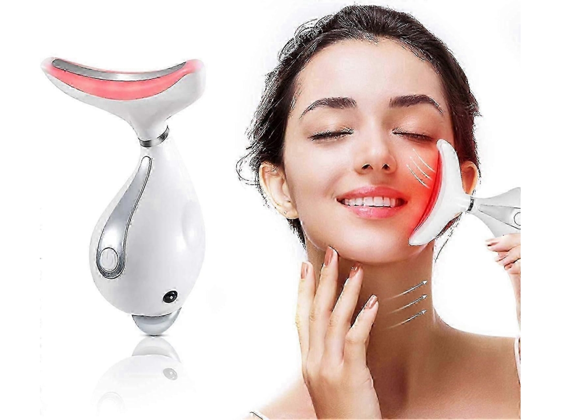 Massageador Facial 2025 Antienvelhecimento para Pescoço e Olhos com Calor Alta Frequência Rugas, Aparelho Fa Cial Firmeza da Pele Pr GOKOCO