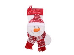 Meias de Natal com Pai Natal, Boneco de Neve e Rena para Crianças LAXISCREED