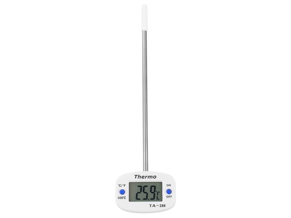 Termômetro Digital Lcd para Alimentos Cozinha Bbq Churrasco Sonda Carne Leite