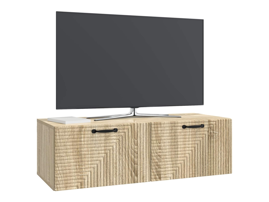 Gabinete de TV MAISON EXCLUSIVE Parede Carvalho Sonoma 98x41x30 cm