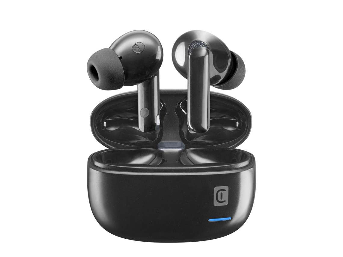 Auriculares Eclipse Stereo Tws Dentro Oído CELLULARLINE True Wireless Bluetooth Preto