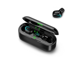 Fone De Ouvido Bluetooth Sem Fio Portátil 5.0 Estéreo À Prova D'água Com Microfone Dual Para Smartphone