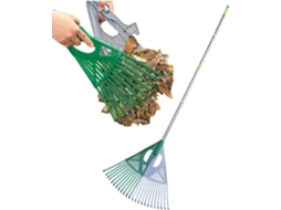 Ancinho De Jardim Para Folhas, Com Garra Ergonômica Larga, Ideal Para Uso Pesado No Quintal.