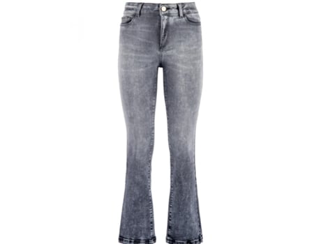 Calça Jeans Feminina Nenette Samuel Jeans Cinzento (30)