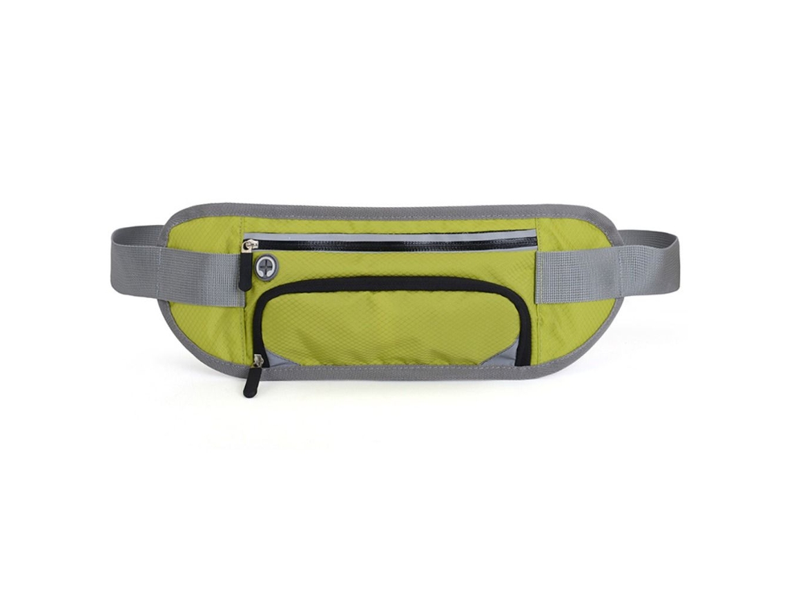 Bolsa de corrida verde Slowmoose Belt Bolsa esportiva