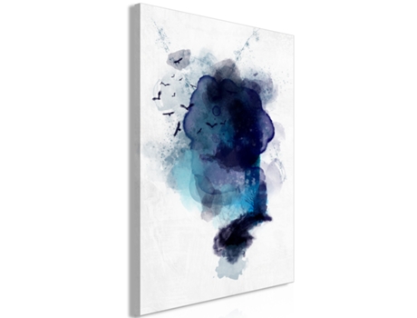 Quadro ARTGEIST Blue Memory (1 Part) Vertical (60x90)