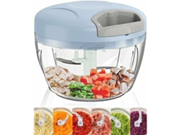 Picador Manual De Cebolas, Legumes E Frutas, 500 Ml Com Cordão Para Facilitar O Corte