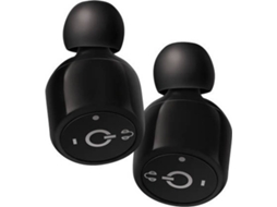 Auriculares Bluetooth True Wireless FOREVER TWE-100 (In Ear - Microfone - Preto)