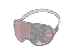 Máscara de massagem ocular com temperatura constante, compressas rápidas e cinco velocidades de massagem, portátil, para proteção dos olhos e uso em spas.