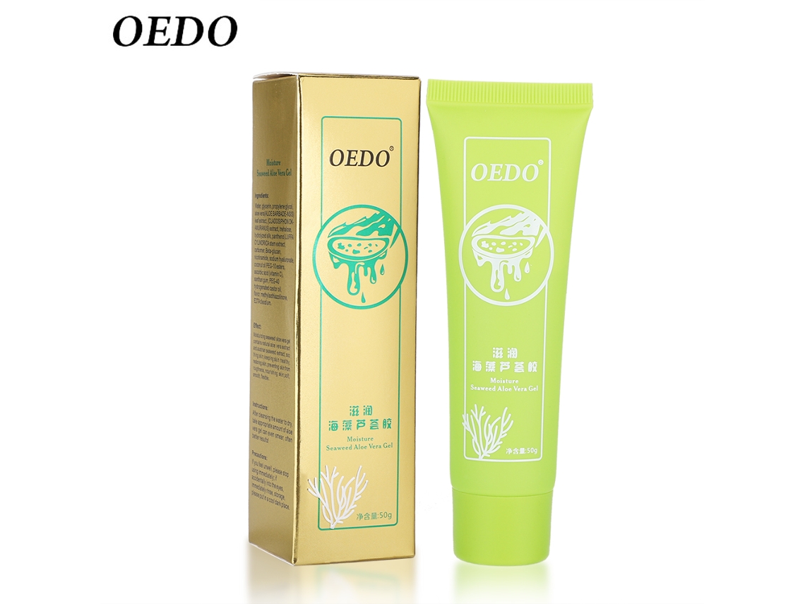Gel De Aloe Vera Para Umidificação E Reparo De Queimaduras Solares