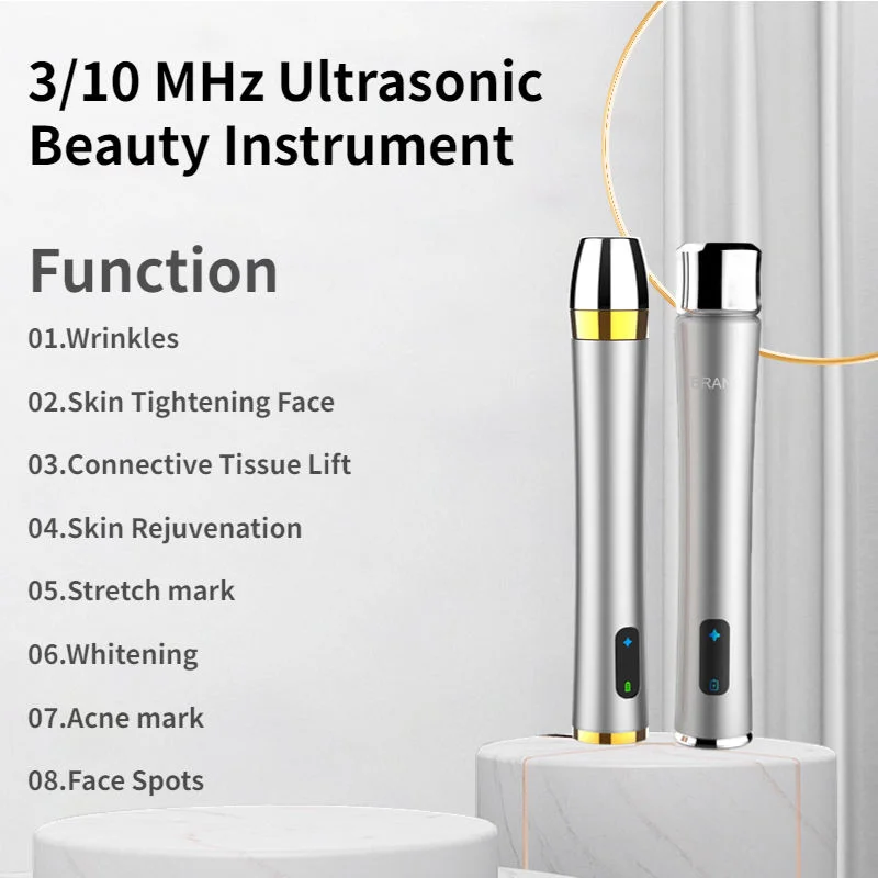 Massageador Facial Ultrassônico (cinza) Para Lifting Do Nariz E Do Rosto.