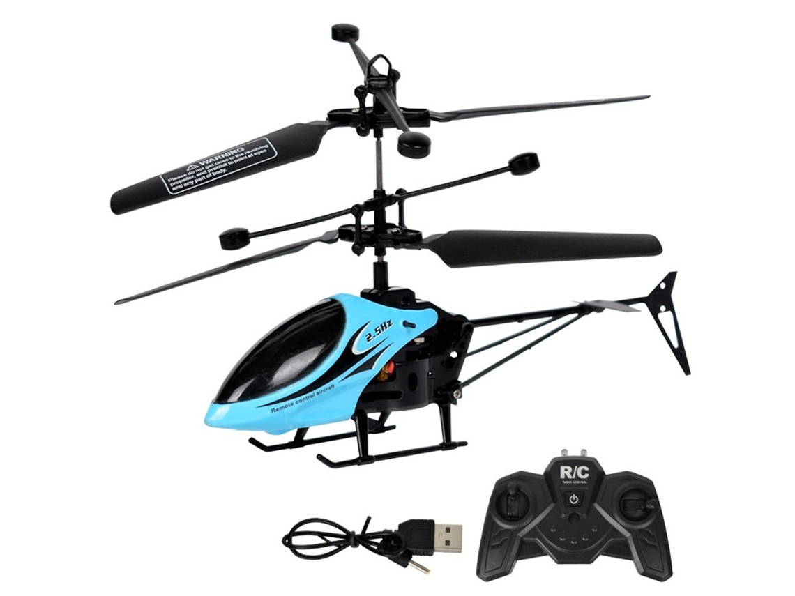 Ats helicóptero de Control Remoto Mini com Luzes 2 Canais Carga Usb Decolagem e Pouso com um Clique Brinquedo de Vôo Interior e Exterior